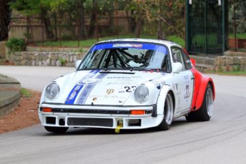 Angelo Lombardo su Porsche 911 vince la cronoscalata del Santuario 2018