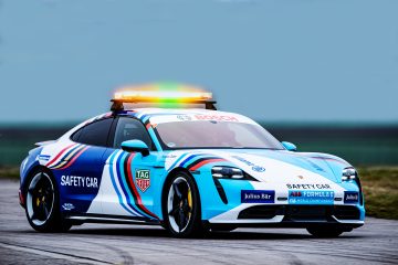 Porsche Taycan è la nuova safety car della Formula E