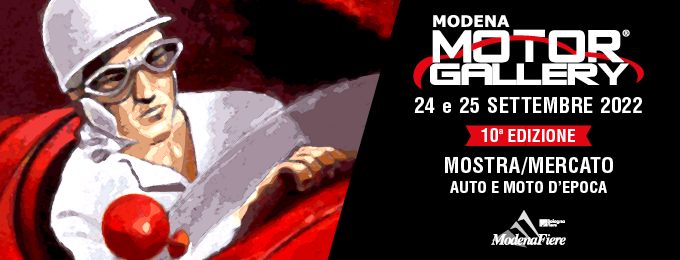 Domani e domenica la 10^ edizione di Modena Motor Gallery