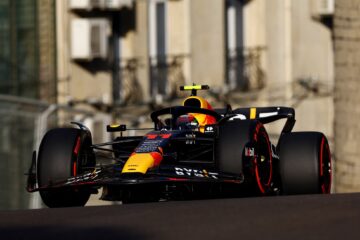 Doppietta Red Bull a Baku. Leclerc e Ferrari primo podio della stagione
